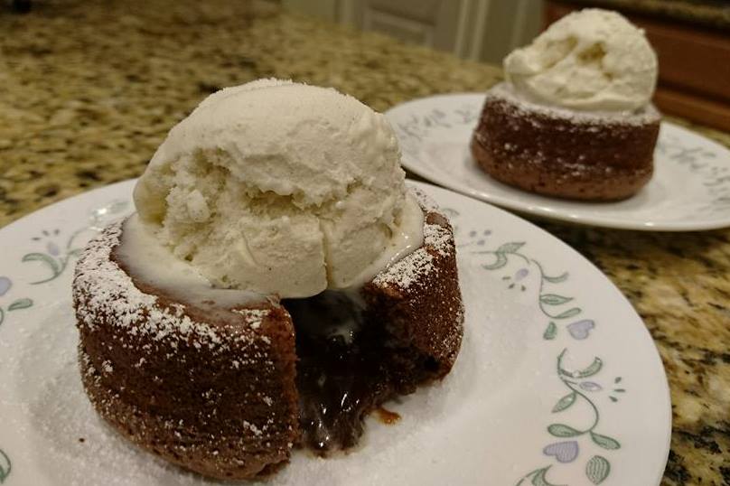 Chocolate Molten Lava Cake