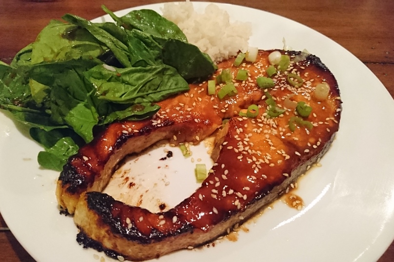 Miso Glazed Salmon