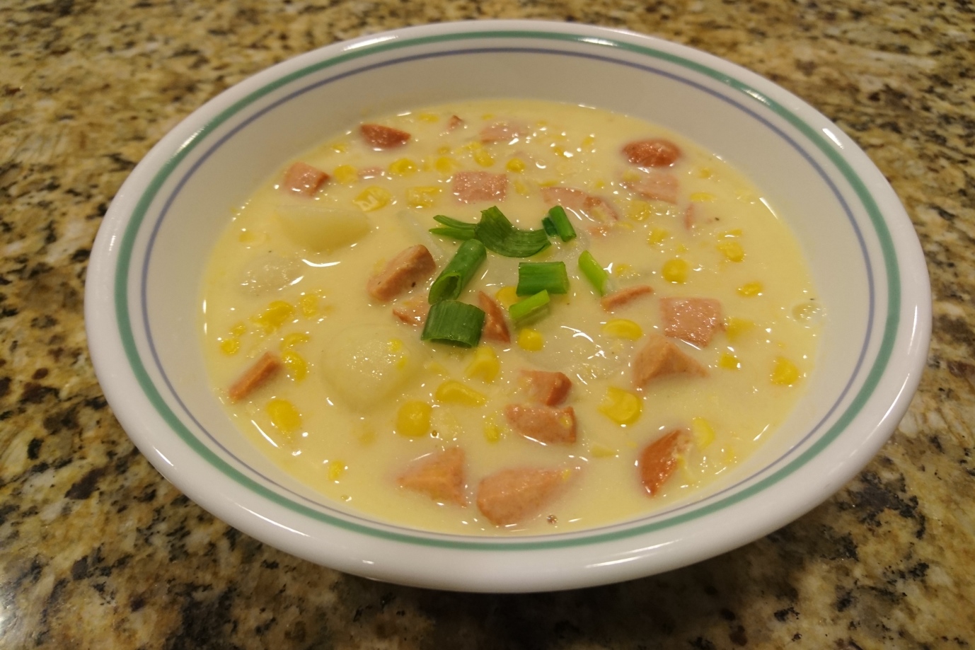 Smoky Corn and Potato Chowder